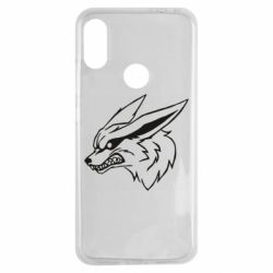 Чехол для Xiaomi Redmi Note 7 Kurama line art - PrintSalon