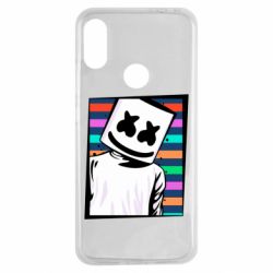 Чехол для Xiaomi Redmi Note 7 Marshmello Colorful Portrait - PrintSalon
