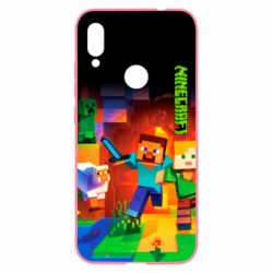 Чехол для Xiaomi Redmi Note 7 Майнкрафт