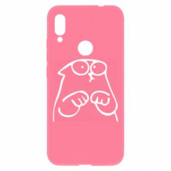 Чехол для Xiaomi Redmi Note 7 Милый Кот Саймона - PrintSalon