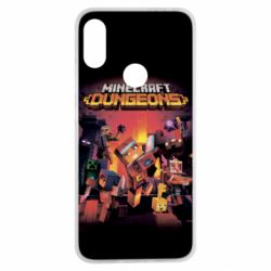 Чехол для Xiaomi Redmi Note 7 Minecraft Dungeons new