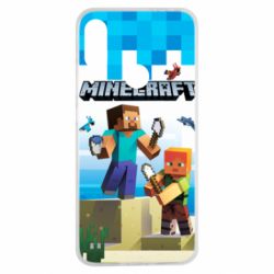 Чехол для Xiaomi Redmi Note 7 Minecraft summer