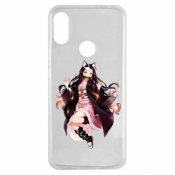 Чохол для Xiaomi Redmi Note 7 Nezuko cat - PrintSalon