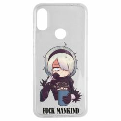 Чохол для Xiaomi Redmi Note 7 Nier. Fuck Mankind - PrintSalon