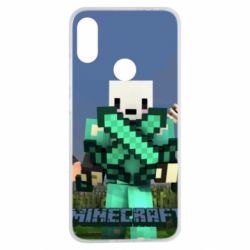 Чехол для Xiaomi Redmi Note 7 Novaskin Minecraft