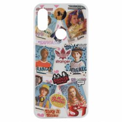 Чехол для Xiaomi Redmi Note 7 Очень странные дела. Стикеры - PrintSalon