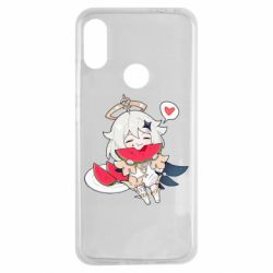 Чохол для Xiaomi Redmi Note 7 Паймон з кавуном - PrintSalon