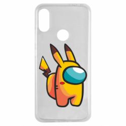Чохол для Xiaomi Redmi Note 7 Pikachu Among Us - PrintSalon