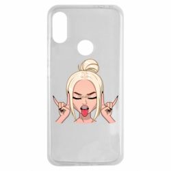 Чехол для Xiaomi Redmi Note 7 Punk Girl - PrintSalon