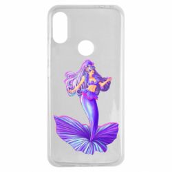 Чехол для Xiaomi Redmi Note 7 Purple Mermaid Barbie - PrintSalon