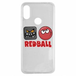 Чохол для Xiaomi Redmi Note 7 Red ball 4 - PrintSalon