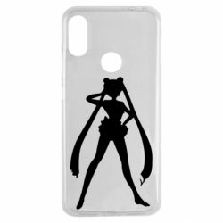 Чохол для Xiaomi Redmi Note 7 Sailor Moon silhouette - PrintSalon