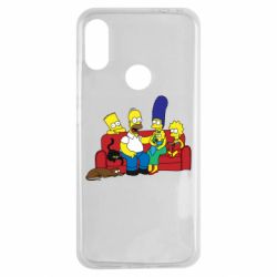Чехол для Xiaomi Redmi Note 7 Simpsons At Home - PrintSalon