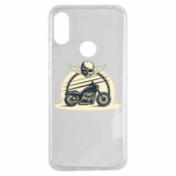 Чехол для Xiaomi Redmi Note 7 Skull and Bike - PrintSalon