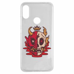 Чехол для Xiaomi Redmi Note 7 Skull face - PrintSalon