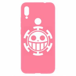 Чехол для Xiaomi Redmi Note 7 Ван Пис флаг Трафальгара - PrintSalon