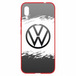 Чохол для Xiaomi Redmi Note 7 Volkswagen logo and grunge - PrintSalon