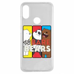 Чехол для Xiaomi Redmi Note 7 We bare bears collage - PrintSalon