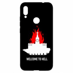 Чехол для Xiaomi Redmi Note 7 Welcome to Hell - PrintSalon