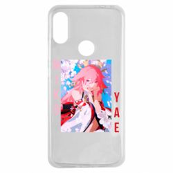 Чехол для Xiaomi Redmi Note 7 Yae Miko art - PrintSalon
