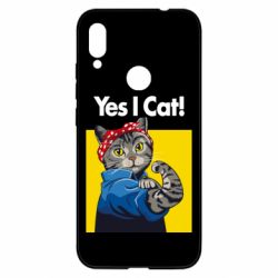 Чехол для Xiaomi Redmi Note 7 Yes I Cat - PrintSalon