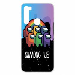 Чехол для Xiaomi Redmi Note 8 Among Us art paints - PrintSalon