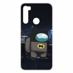 Чехол для Xiaomi Redmi Note 8 Among Us - Batman in the city - PrintSalon