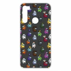 Чехол для Xiaomi Redmi Note 8 Among Us Pattern - PrintSalon