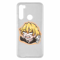 Чехол для Xiaomi Redmi Note 8 Angry Zenitsu Agatsuma - PrintSalon