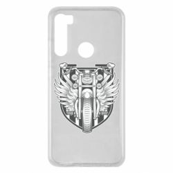 Чехол для Xiaomi Redmi Note 8 Bike Shield Art - PrintSalon