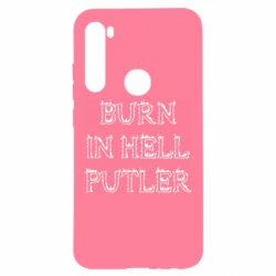 Чехол для Xiaomi Redmi Note 8 Born in Hell Putin - PrintSalon