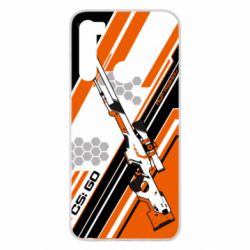 Чохол для Xiaomi Redmi Note 8 CS: GO AWP Asiimov Skin - PrintSalon