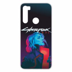 Чохол для Xiaomi Redmi Note 8 Cyberpunk Girl Portrait - PrintSalon