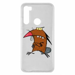 Чехол для Xiaomi Redmi Note 8 Daggett Beaver - PrintSalon