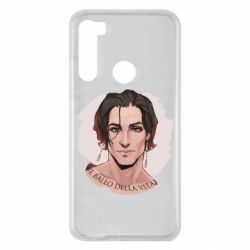 Чехол для Xiaomi Redmi Note 8 Damiano David  portrait - PrintSalon