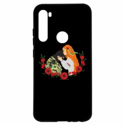 Чохол для Xiaomi Redmi Note 8 Дівчина цілує солдата - PrintSalon