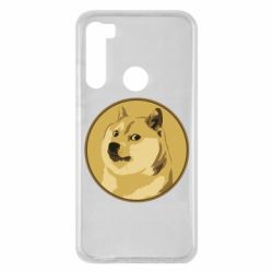 Чехол для Xiaomi Redmi Note 8 Dogecoin - PrintSalon