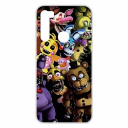 Чохол для Xiaomi Redmi Note 8 FNAF Animatronics - PrintSalon