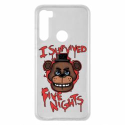 Чехол для Xiaomi Redmi Note 8 Фнаф - PrintSalon