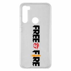 Чохол для Xiaomi Redmi Note 8 Free fire and logo Garena - PrintSalon