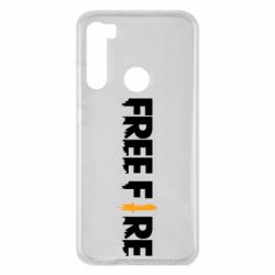 Чохол для Xiaomi Redmi Note 8 Free Fire logo - PrintSalon