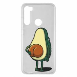 Чехол для Xiaomi Redmi Note 8 Funny avocado - PrintSalon