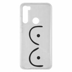 Чехол для Xiaomi Redmi Note 8 Funny tits - PrintSalon