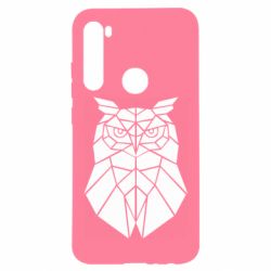Чохол для Xiaomi Redmi Note 8 Geometric Owl - PrintSalon