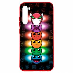 Чохол для Xiaomi Redmi Note 8 Geometry Dash Levels - PrintSalon