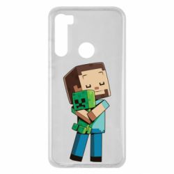 Чохол для Xiaomi Redmi Note 8 Heroes from Minecraft - PrintSalon