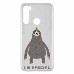 Чехол для Xiaomi Redmi Note 8 I'm special Sloth - PrintSalon