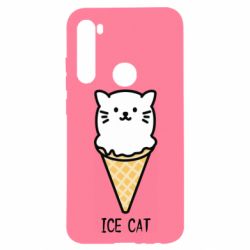 Чехол для Xiaomi Redmi Note 8 Ice Cat - PrintSalon