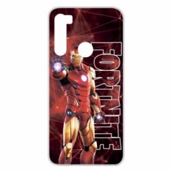 Чехол для Xiaomi Redmi Note 8 Iron Man Fortnite - PrintSalon