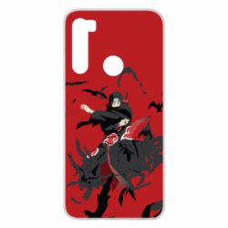 Чохол для Xiaomi Redmi Note 8 Itachi Uchiha with crows - PrintSalon
